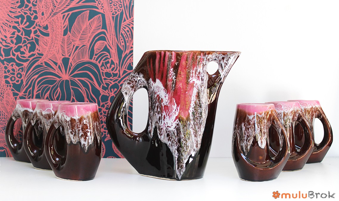 Pichet et chope Vallauris