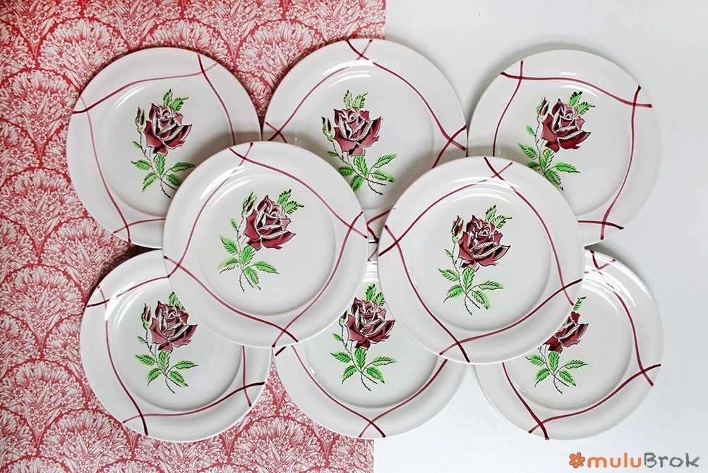 Assiette Céranord St Amand Dominique