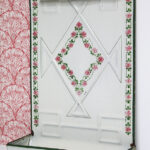 Photo 1 - Présentoir émaillé porte ustensiles Les Roses