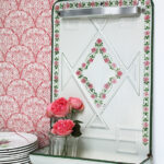 Photo 3 - Présentoir émaillé porte ustensiles Les Roses