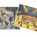 Affiche Au cirque Après l’averse