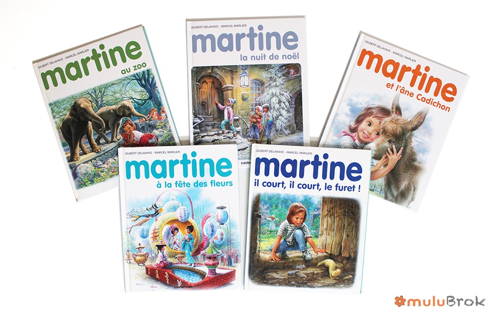 Les albums Martine