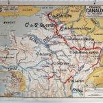 Photo 1 - Affiche carte France Canaux