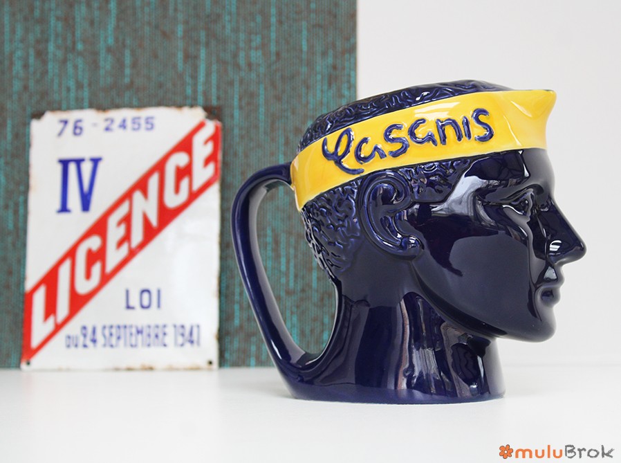 Pichet Casanis tête de Maure