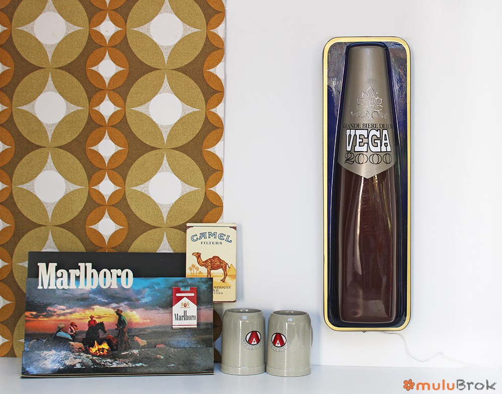 Enseigne lumineuse bière Véga 2000