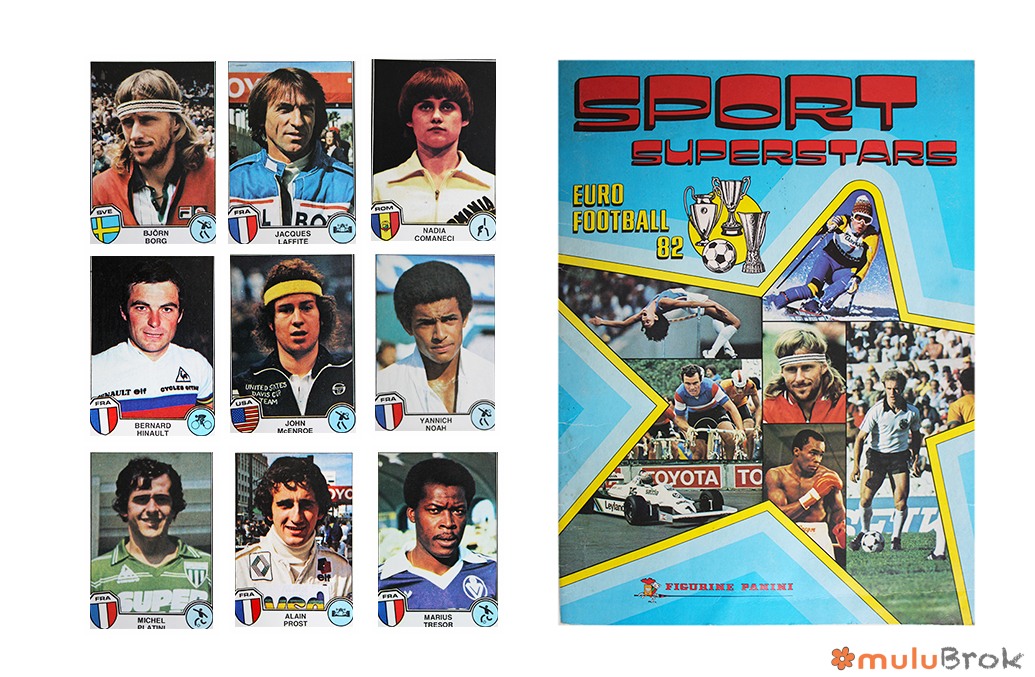 Album Panini Sport Superstars 1982