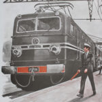 Photo 3 - Affiche Le train en gare SNCF / L’automobile