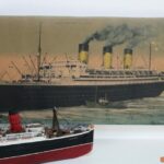 Chromo Paquebot Ile de France