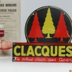 Plaque émaillée Clacquesin