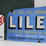 Photo 2 - Plaque émaillée Lilet