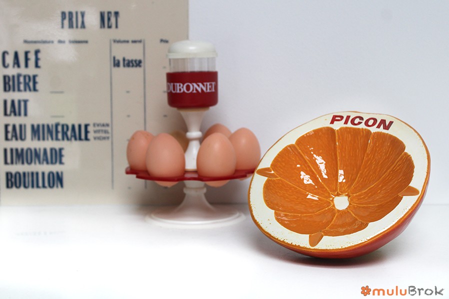 Cendrier orange Picon