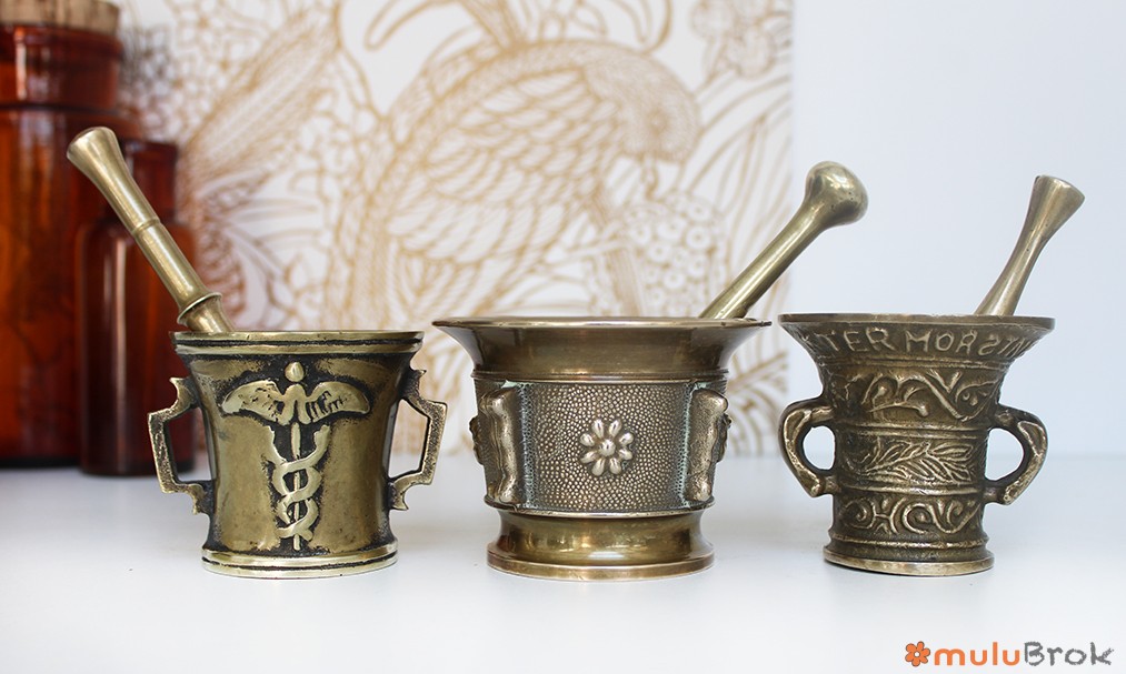 Mortier et pilon apothicaire