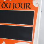 Photo 2 - Pancarte ardoise Plat du Jour