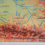 Photo 6 - Affiche carte Alpes Jura Bassin aquitain et Pyrénées