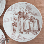 Photo 3 - Assiette Sarreguemines Les vocations