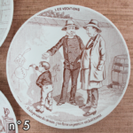Photo 5 - Assiette Sarreguemines Les vocations