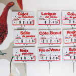 Photo 1 - Etiquette Boucherie en francs