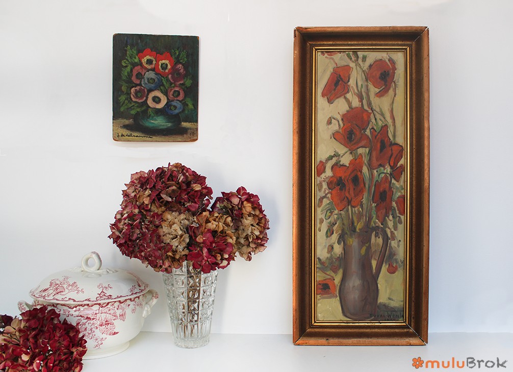 Tableau Les coquelicots de Simone Duval Wenta