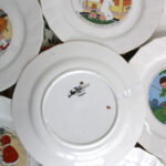 Photo 5 - Assiettes parlantes Sarreguemines Bicot