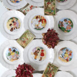 Photo 1 - Assiettes parlantes Sarreguemines Bicot