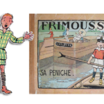 Frimousset dans sa péniche