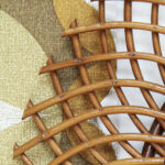 Photo 5 - Horloge en rotin