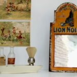 Miroir Lion Noir