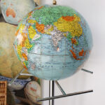 Photo 2 - Globe terrestre Girard et Barrère