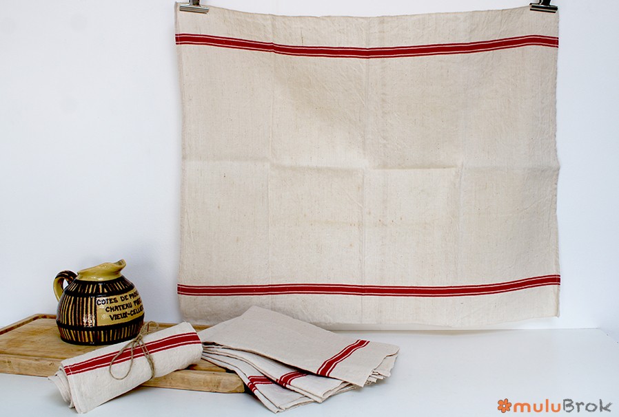 Torchon en lin