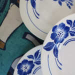 Photo 2 - Assiette Sarreguemines Digoin Flore