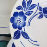 Photo 3 - Assiette Sarreguemines Digoin Flore