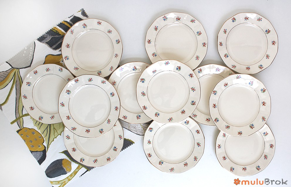 Assiette Sarreguemines