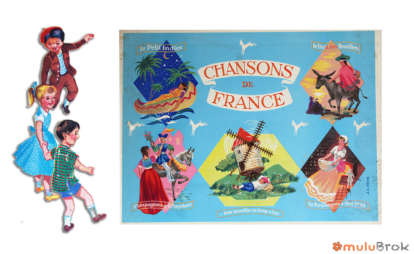 Chansons de France Chocolats Poulain