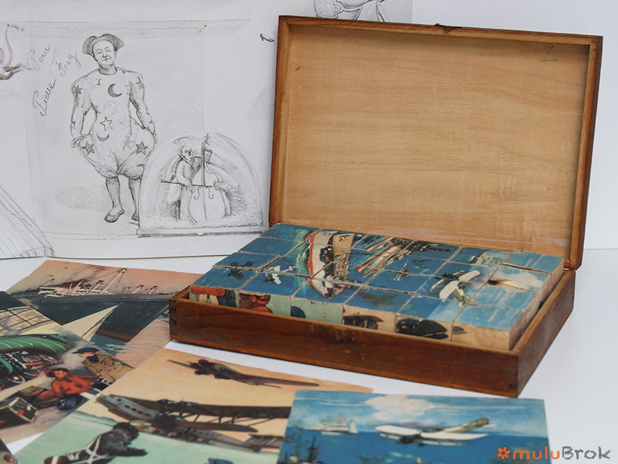 Boite de cubes les transports