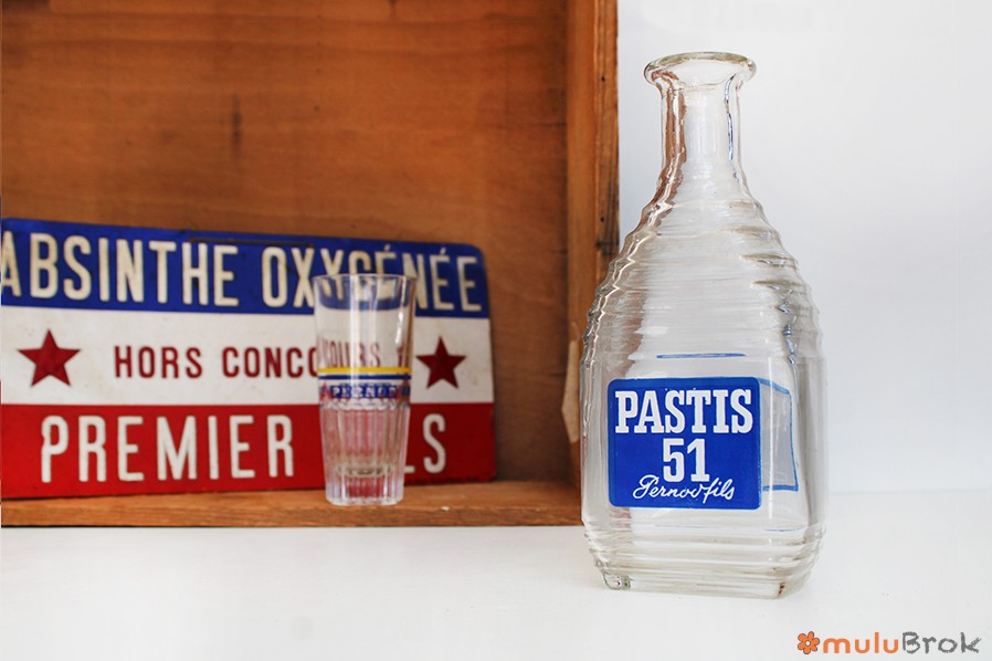 Carafe Pastis 51 Pernod 45