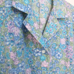 Photo 5 - Robe vintage à fleurs bleues