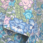 Photo 6 - Robe vintage à fleurs bleues