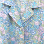 Photo 7 - Robe vintage à fleurs bleues