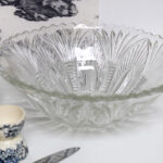 Photo 2 - Saladier en verre ciselé