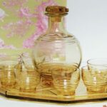 Service à liqueur Art Déco