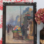 Photo 1 - Tableau La marchande de fleurs Jules Saint Saëns