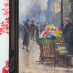 Photo 2 - Tableau La marchande de fleurs Jules Saint Saëns