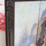 Photo 6 - Tableau La marchande de fleurs Jules Saint Saëns