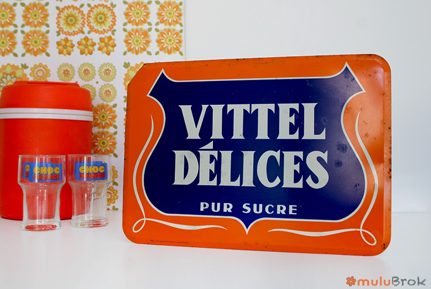 Pancarte Vittel Délices