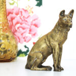 Photo 1 - Chien berger en laiton