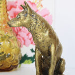 Photo 2 - Chien berger en laiton