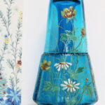 Photo 1 - Verre et carafe émaillés