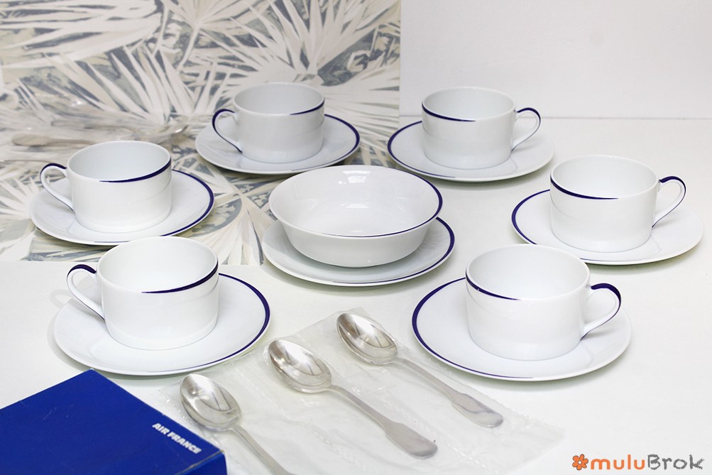Tasse et sucrier Concorde Air France