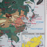 Photo 6 - Carte Amérique du Nord / Asie