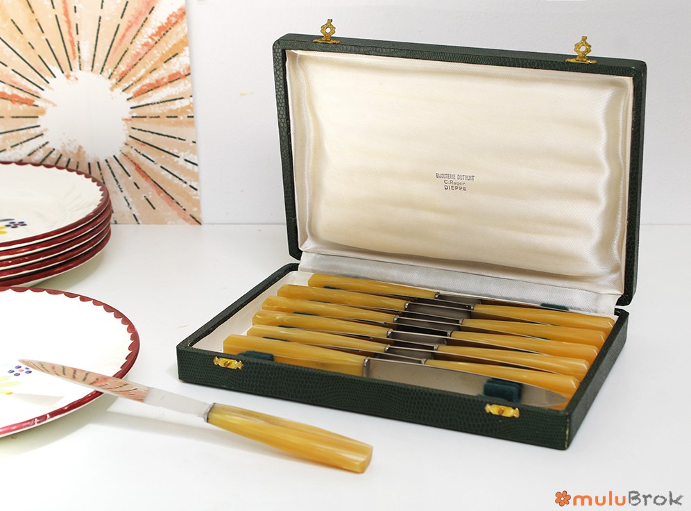 Coffret de 12 couteaux